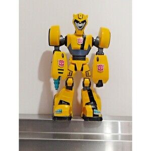 2007 Animated Talking Light-Up Bumblebee 11" Hasbro Action Figure Transformers